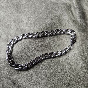 Men's Silver Cuban Link Bracelet